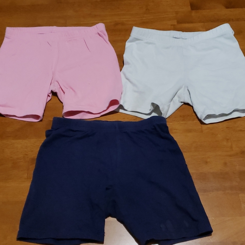 3 pairs of girls shorts